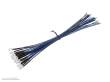 Schönwitz 51238 - 10 Stück LED 5mm klar mit Anschlusskabel und Widerstand blau