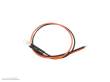 Schönwitz 51239 - 10 Stück LED 5mm klar mit Anschlusskabel und Widerstand orange