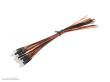 Schönwitz 51239 - 10 Stück LED 5mm klar mit Anschlusskabel und Widerstand orange