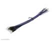 Schönwitz 51241 - 10 Stück LED 5mm klar mit Anschlusskabel und Widerstand violett UV