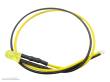Schönwitz 51243 - 10 Stück LED 5mm eingefärbt mit Anschlusskabel und Widerstand gelb diffus