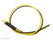 Schönwitz 51248 - 10 Stück LED 3mm eingefärbt mit Anschlusskabel und Widerstand gelb diffus