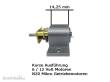 Schönwitz 51320 - Motorhalterung für Getriebemotoren N20 6V / 12V
