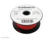 Schönwitz 51359 - 100 Meter Draht Kupferschaltdraht Schaltdraht 0,5mm 1-adrig rot
