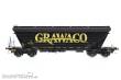 NME 513602 - Getreidewagen Uagpps 80m³ GRAWACO, schwarz, 3. Betr.nr.3356 9335 036-5