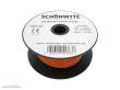 Schönwitz 51363 - 100 Meter Draht Kupferschaltdraht Schaltdraht 0,5mm 1-adrig orange
