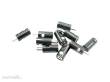 Schönwitz 51399 - 10 Stück Querlochstecker Bananenstecker 2,6mm schwarz