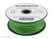 Schönwitz 51502 - 50 Meter Miniaturkabel Litze LIY 0,50mm² grün