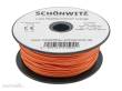 Schönwitz 51504 - 50 Meter Miniaturkabel Litze LIY 0,50mm² orange