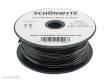 Schönwitz 51506 - 50 Meter Miniaturkabel Litze LIY 0,50mm² schwarz