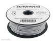 Schönwitz 51507 - 50 Meter Miniaturkabel Litze LIY 0,50mm² weiß
