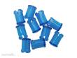 Schönwitz 51517 - 10 Stück LED Kappen 5mm blau transparent
