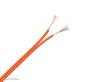 Schönwitz 51529 - 10m LIYZ Doppellitze Zwillingslitze 2x 0,14mm² orange