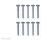 Schönwitz 51605 - 10 Stück Spanplattenschrauben Schraubenset 3x20mm Kreuzschlitz verzinkt