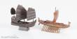 Glencoe Models 523301 - 1/240/72 Wikinger Schiff, Chinesische Dschunke