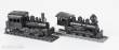 Glencoe Models 523603 - 1/120 Lokomotiven General und Porter Switcher