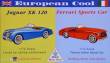 Glencoe Models 523604 - 1/72 Jaguar XK 120, Ferrari