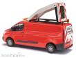 Busch 52424 - Ford Transit,Schwertransport-Begleitung