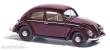 Busch 52901 - VW Käfer mit Brezelfenster, Rotbraun