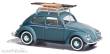 Busch 52911 - VW Käfer m. Brezelfenster + Dachgepäcktr
