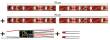 Tams Elektronik 53-01471-02 - FD-LED Set 2x75/1