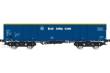Albert Modell 530009 - Güterwagen Bauart Eaos der Eurowagon - Ep.VI in blauer Farbgebung