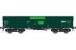 Albert Modell 530011 - Güterwagen Bauart Eaos der ZPNT - Ep.VI in grüner Farbgebung