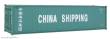 Walthers 532063 - 40 HC Container CHINA SHIPPING