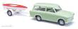Busch 53213 - Trabant P601 Kombi mit Bootsanhänger