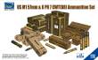 Riich Models RE30009 - US M1 57mm&6PR 7cwt(BR)Ammunition Set(Mo (Model Kits x4) in 1:35
