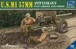 Riich Models RV35020 - U.S.M1 57mm Anti-tank Gun on M2 carriage Late Version in 1:35