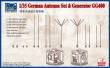 Riich Models RE30014 - German Antenna Set & GG400 Generator (Model kits x2) in 1:35