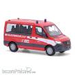 Busch 53467 - Mercedes-Benz Sprinter kurzer Radstand/Flachdach, Feuerwehr Frankfurt a. M.