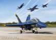 KINETIC K48073 - USN BLUE ANGLE 2017 F/A-18A/B/C/D in 1:48