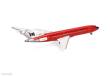Herpa 537551 - Braniff International Boeing 727-200 - Solid Red - N401BN
