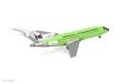 Herpa 537988 - Braniff International Boeing 727-100 - solid lime green