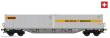 B-Models 54.169 - Containertragwagen 30ft bulkcontainer 2 x Bertschi
