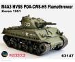 Dragon 540063147 - 1:72 M4A3 HVSS POA-CWS-H5Flamethro.Korea