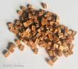 ModelExpo 540310 - Blöcke, doppelt, Walnuss, 5,0 mm, 150 Stück