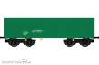 NME 540605 - Offener Güterwagen Eamnos On Rail, grün, o. Logo