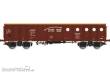 Albert Modell 542041 - Tschechischer offener Güterwagen CZ-NHTR (NH TRANS,) BUDAMAR, Bauart Eas, brauner Farbgebung mit schwarzen Y 25-Drehgestellen und vier Türen, Ep.VI