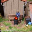 Busch 5434 - Feuertonne mit Figur