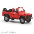 Busch 54390 - Land Rover Defender 90 offen, Rot FORMNEUHEIT