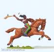 Preiser 54657 - 1:25 Indianer, reitend