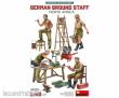 MiniArt 550049020 - 1:48 Fig.-Set Dt. Bodenpersonal (4)NAfr.