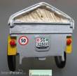 Prehm-Miniaturen 550120 - 550120 Schweizer Postfahrzeug mit Anhänger und Postboten