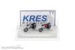 Kres 55045110 - Komplettmodelle 2x Simson S51, silber und dunkelrot