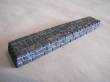 Hack Brücken 55450 - Sockel (Kunststoff) für Holzbrücke 90mm lang, grau - Typ SO90