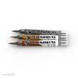 AK Interactive AKM108 - PLAYMARKERS SET - TOOLS & WEAPONS (3 ref.)