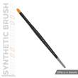 AK Interactive AKB016 - AK SYNTHETIC BRUSH - FILBERT 6